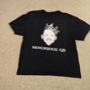 Josh Allen Football Notorious QB T Shirt Black Buffalo Bills Mafia